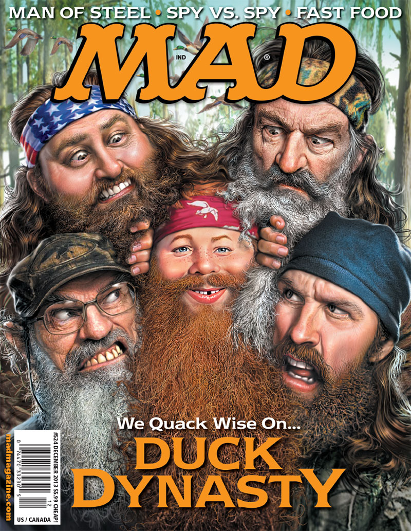 MAD Magazine 524 Cover Duck Dynasty